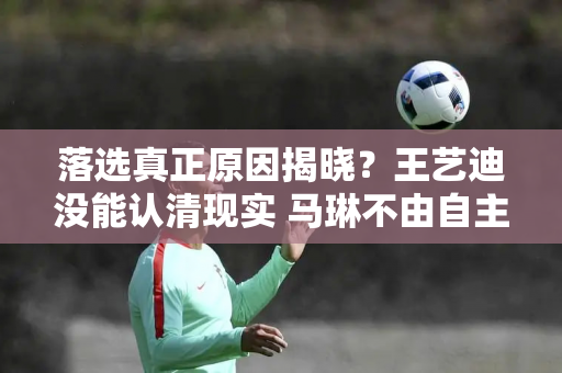 落选真正原因揭晓？王艺迪没能认清现实 马琳不由自主放弃 陈梦太励志